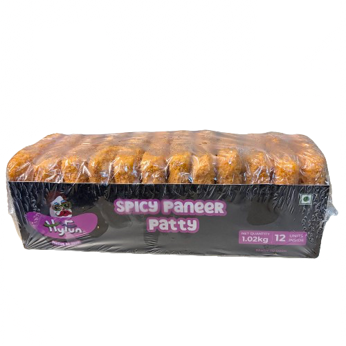 Hyfun - Spicy Paneer Patty 1.02kg