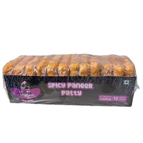 Hyfun - Spicy Paneer Patty 1.02kg