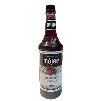 Mojee - Cranberry Syrup 1 Ltr