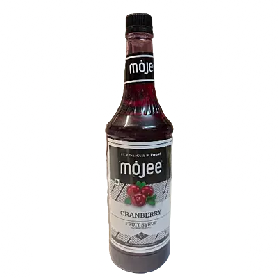 Mojee - Cranberry Syrup 1 Ltr