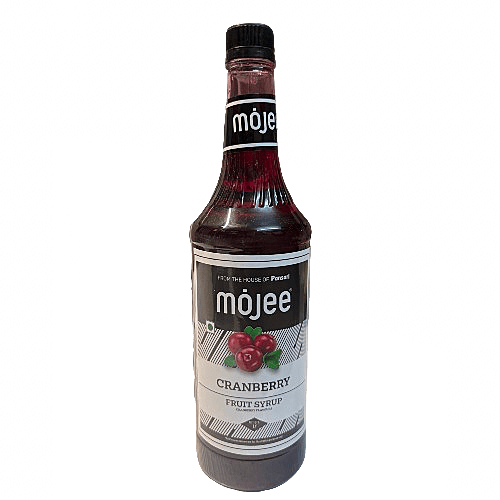 Mojee - Cranberry Syrup 1 Ltr