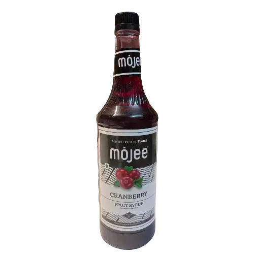Mojee - Cranberry Syrup 1 Ltr