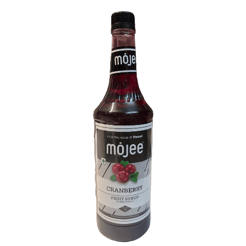 Mojee - Cranberry Syrup 1 Ltr