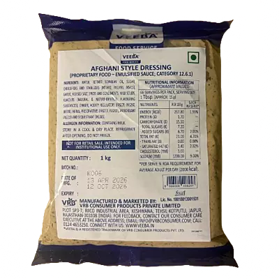Veeba - Afghani Style Dressing 1 Kg