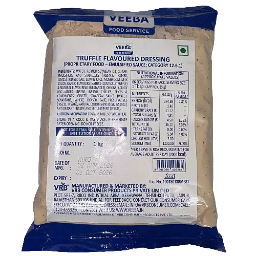 Veeba - Truffle Flavoured Dressing 1 Kg