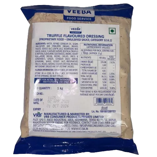 Veeba - Truffle Flavoured Dressing 1 Kg