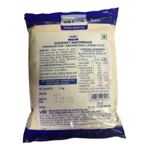 Veeba - Gourmet Mayonnaise 1Kg