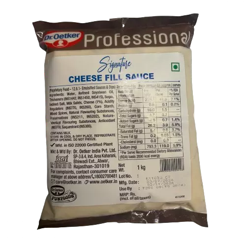 Dr Oetker - Cheese Fill Sauce 1 Kg
