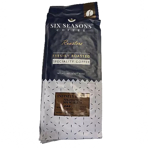Six Seasons - Infinity Blend 70/30 Coffee Beans 1 Kg