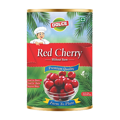 Dolce - Red Cherry (Without Stem) 850 Grams