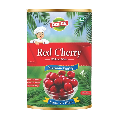 Dolce - Red Cherry (Without Stem) 850 Grams