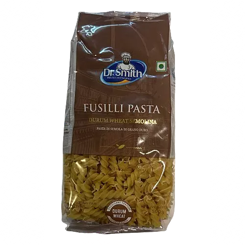 Dr Smith - Fusilli Pasta 500 Grams