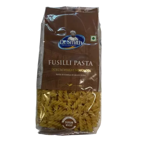 Dr Smith - Fusilli Pasta 500 Grams