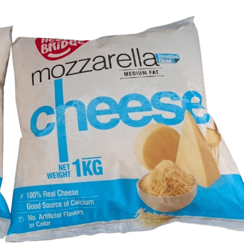 Health Bridge - Mozzarella Diced 1kg