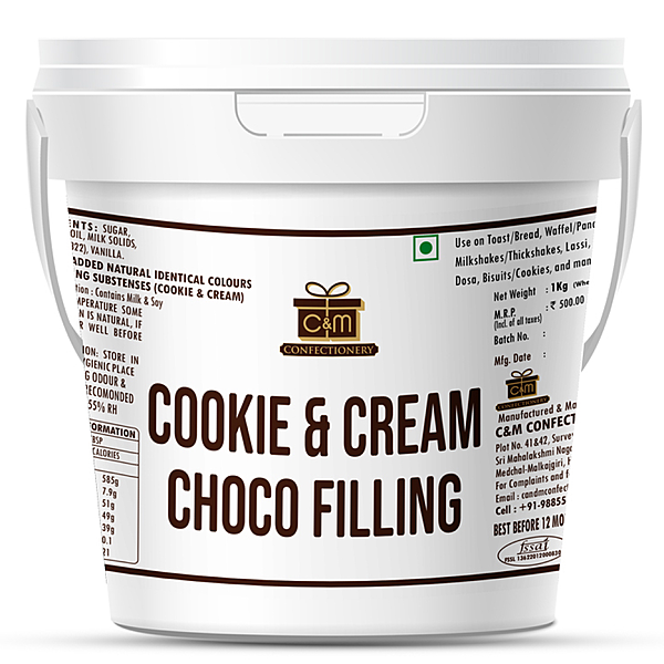 CNM - Cookie Cream Choco Filling 1 Kg