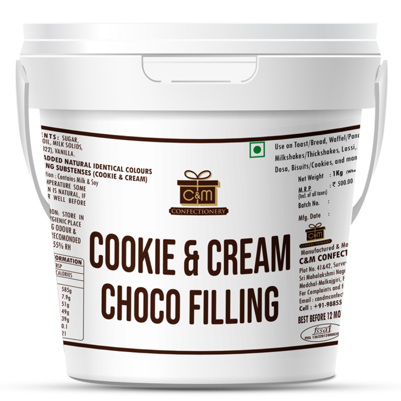 CNM - Cookie Cream Choco Filling 1 Kg