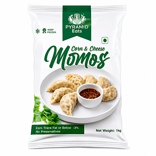 Pyramid - Cheese Corn Momos 1 Kg