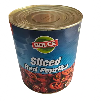 Dolce - Red Paprica Sliced 3kg