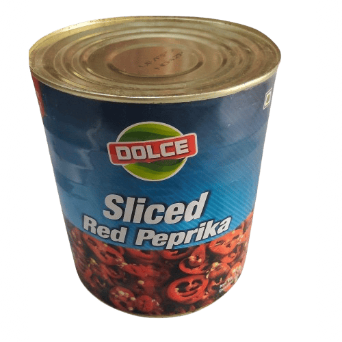 Dolce - Red Paprica Sliced 3kg