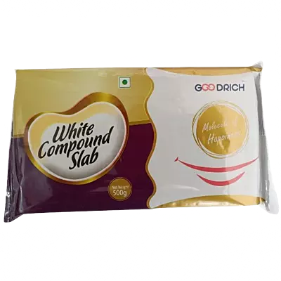 Goodrich - White Compound Chocolate Slab 500g