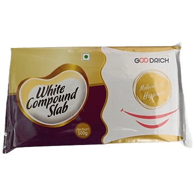 Goodrich - White Compound Chocolate Slab 500g