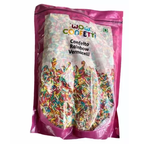 Wow Confetti - Confeito Rainbow Vermicelli 1 Kg