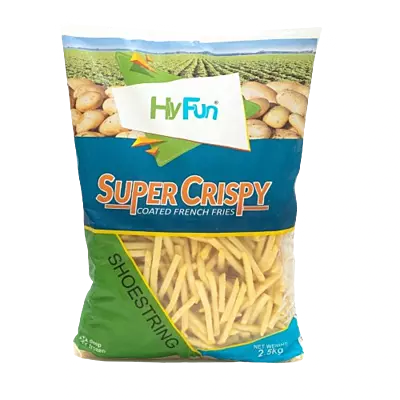 Hyfun - Super Crispy Coated French Fries 9mm 2.5kg