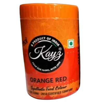 Kayz - Orange Red Colour 100 Grams