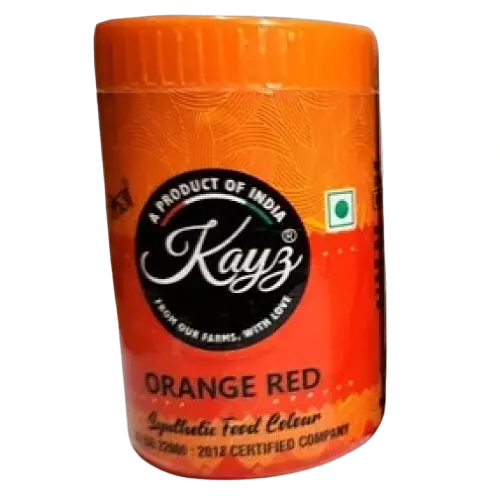 Kayz - Orange Red Colour 100 Grams