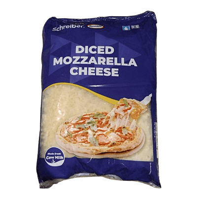 Dynamix - Mozzarella Diced 2 Kg