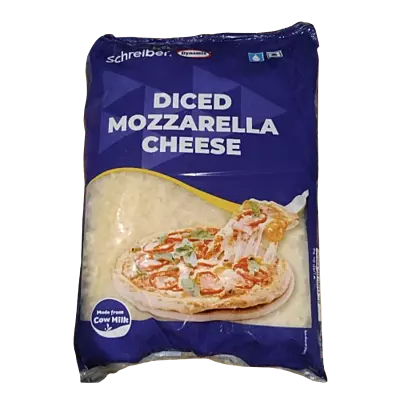 Dynamix - Mozzarella Diced 2 Kg