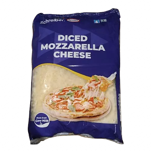 Dynamix - Mozzarella Diced 2 Kg