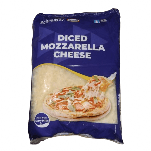 Dynamix - Mozzarella Diced 2 Kg