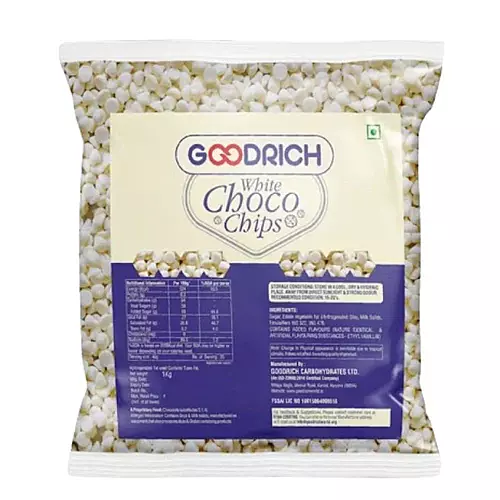 Goodrich - White Compound Chocolate Chips 1 Kg