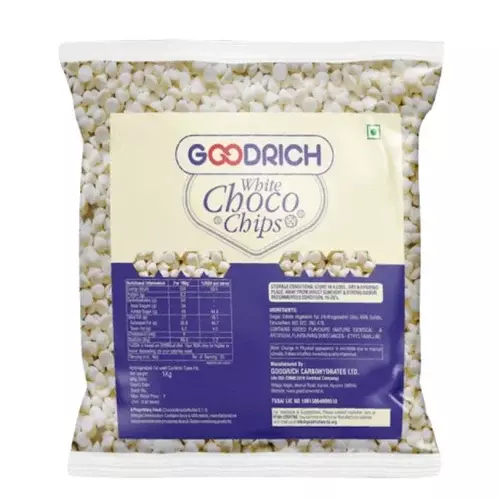 Goodrich - White Compound Chocolate Chips 1 Kg
