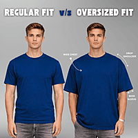 Unisex Black Urban Bear Embroidered Oversized Tee