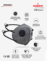 Karam RFH32+OV(GREY)Welding Mask