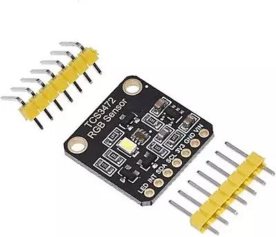 TCS3200 RGB color light sensor module for Arduino and ESP32