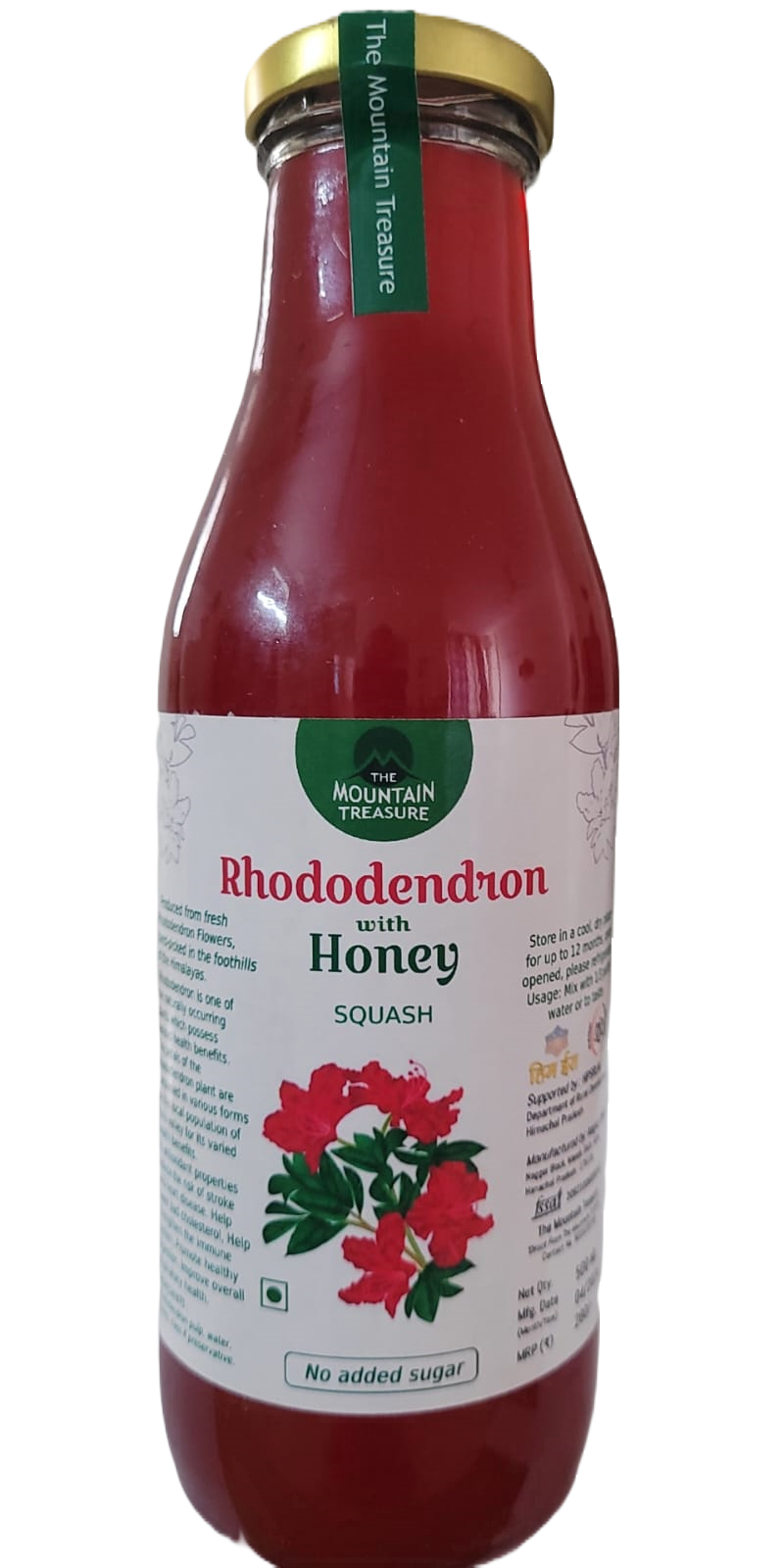 Rhododendron with Honey Squash