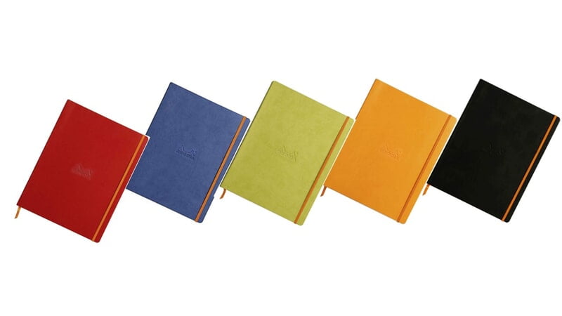 RHODIARAMA SOFTCOVER NOTEBOOKS A4+