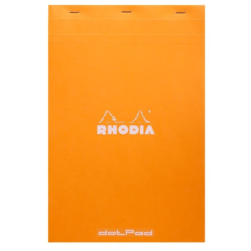 Rhodia HS Black Pad #8 7.4x21cm Ruled Rhodia HS Black Pad #8 7.4x21cm Ruled