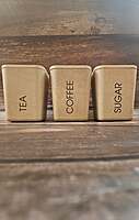 Rice Husk Canister - Coffee/Tea/Sugar