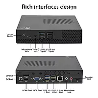 Intel N150 Mini PC – Alder Lake-N Quad Core, 4K Dual Display, Expandable RAM & Storage | SmartDeskPC
