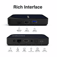 RT-G2 Voice Enabled Android TV Box (4GB/32GB) โ Ultimate Power in a Compact Box RT-G2 Voice Enabled Android TV Box (4GB/32GB) โ Ultimate Power in a Compact Box