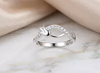925 Silver Tulip Serenade Ring