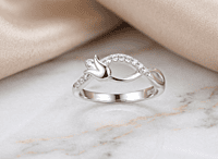 925 Silver Tulip Serenade Ring