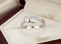 925 Silver Tulip Serenade Ring