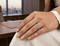 925 Sterling Silver Soulbound Heart Ring