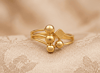 18 kt Gold Radiant Balance Ring