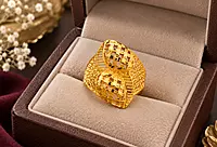 18 kt Gold Noor Lattice Ring